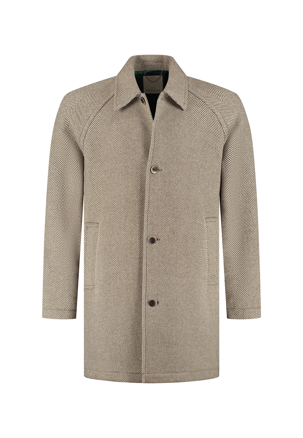 DSTREZZED ISAAC WOOL MIX COAT 101612