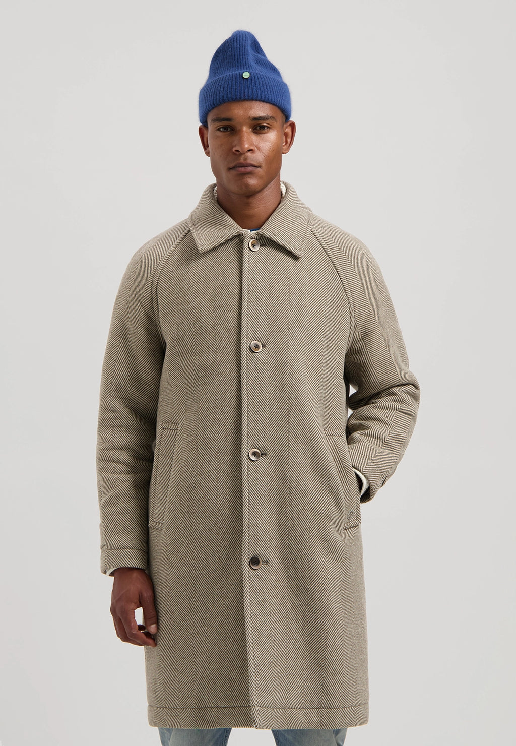 DSTREZZED ISAAC WOOL MIX COAT 101612