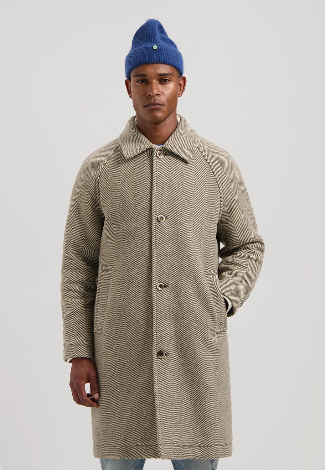 DSTREZZED ISAAC WOOL MIX COAT 101612