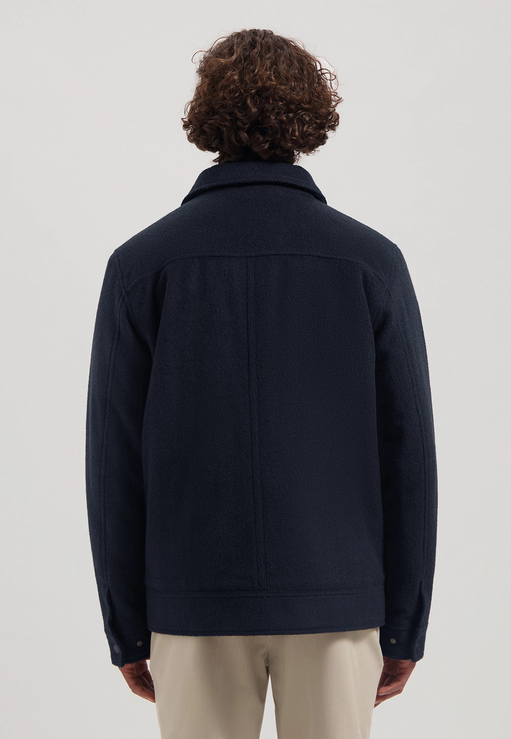 DSTREZZED PAT WOOL JACKET 101615