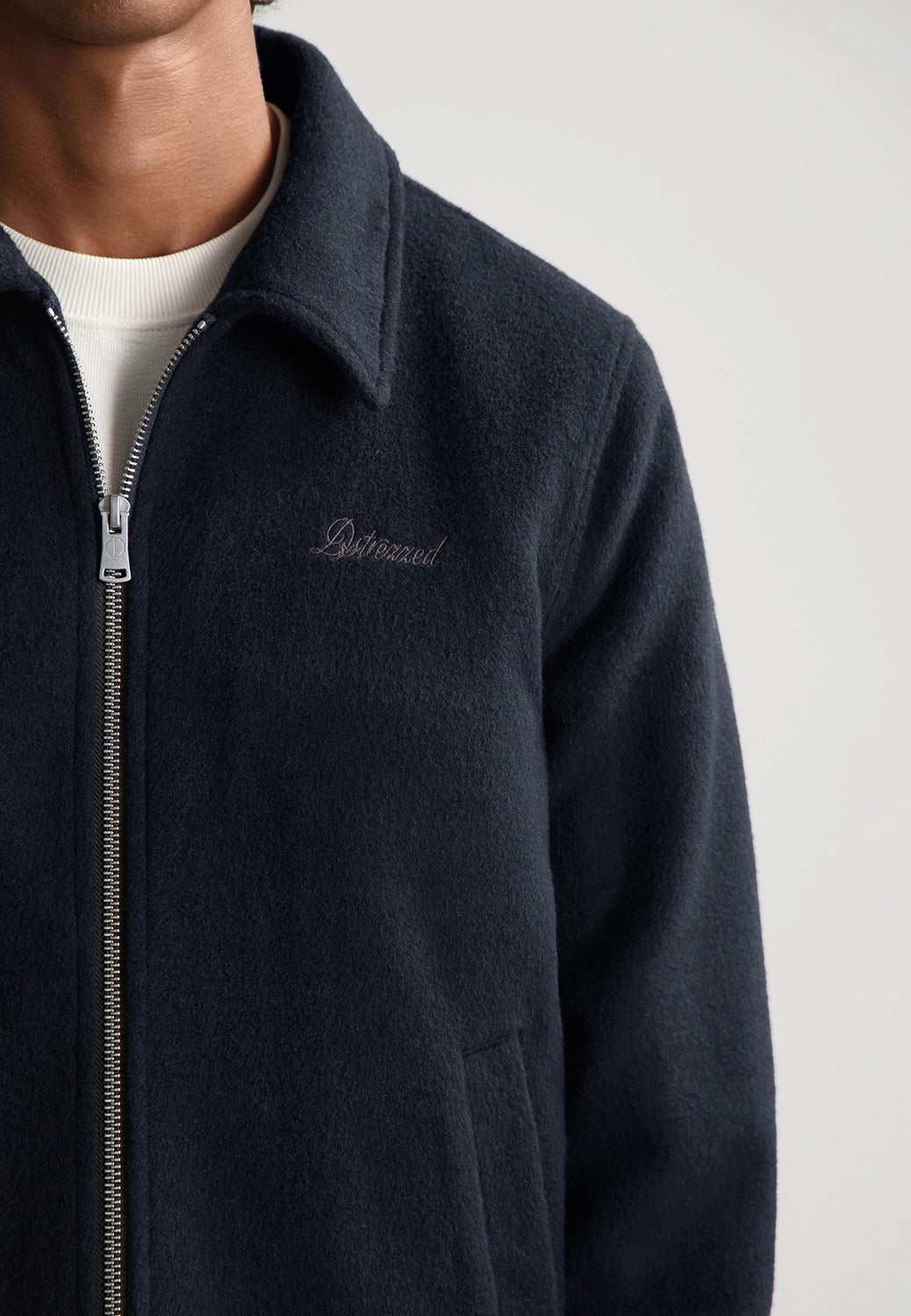 DSTREZZED PAT WOOL JACKET 101615