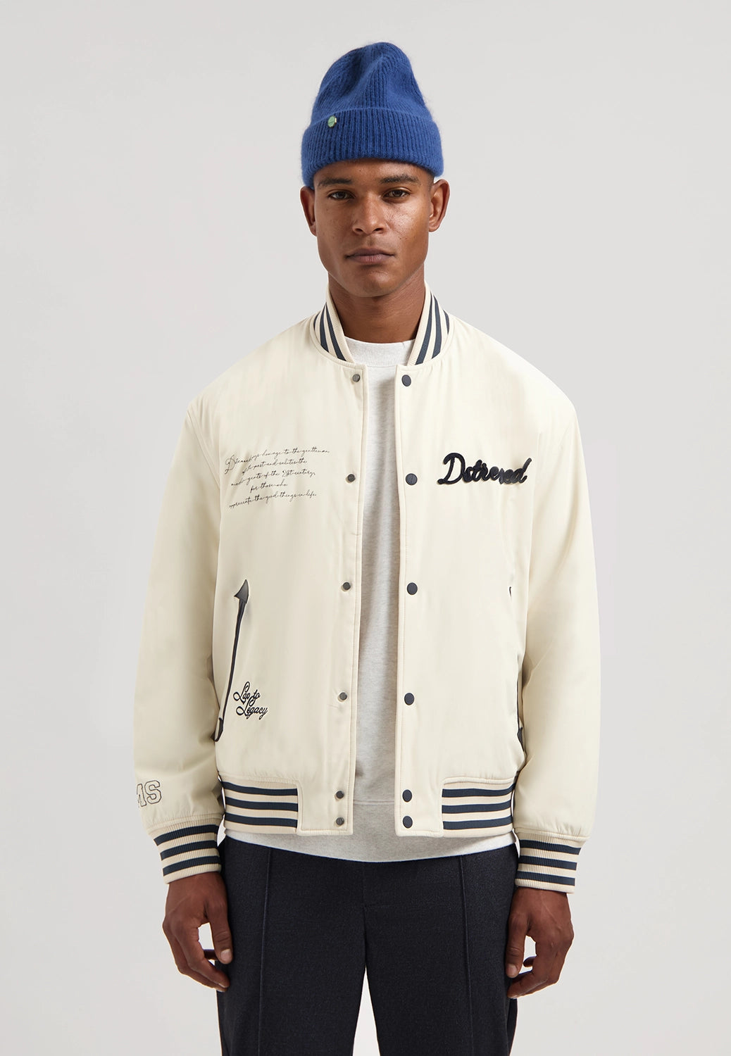 DSTREZZED SONNY VARSITY JACKET 101654