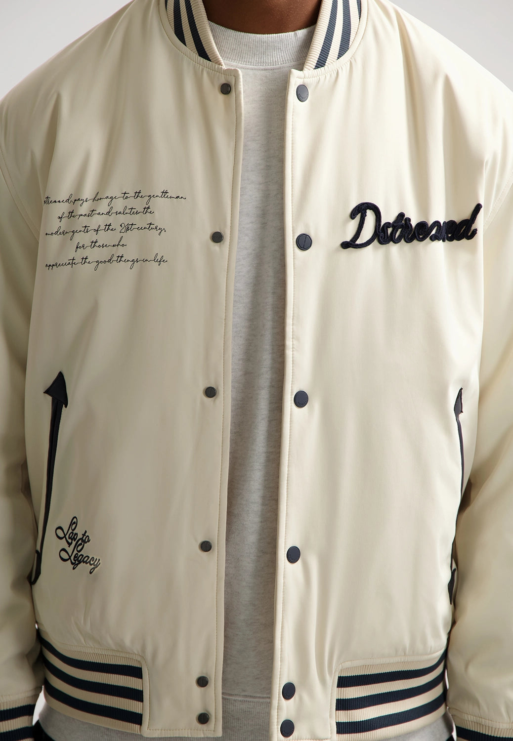 DSTREZZED SONNY VARSITY JACKET 101654