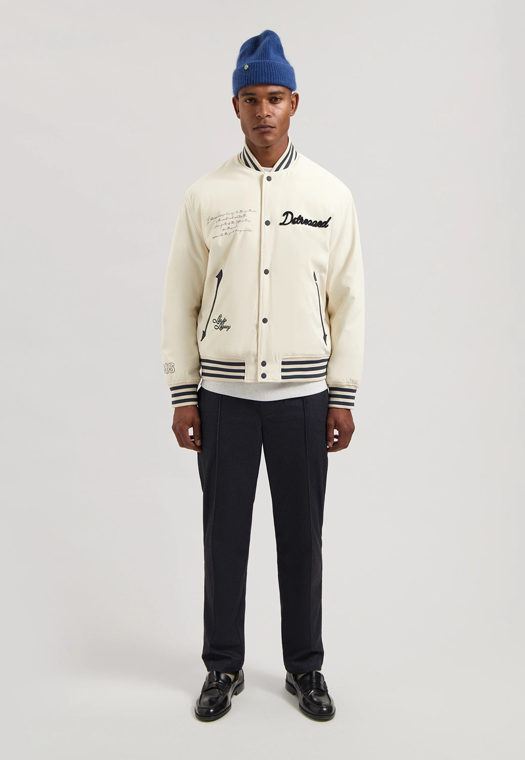 DSTREZZED SONNY VARSITY JACKET 101654