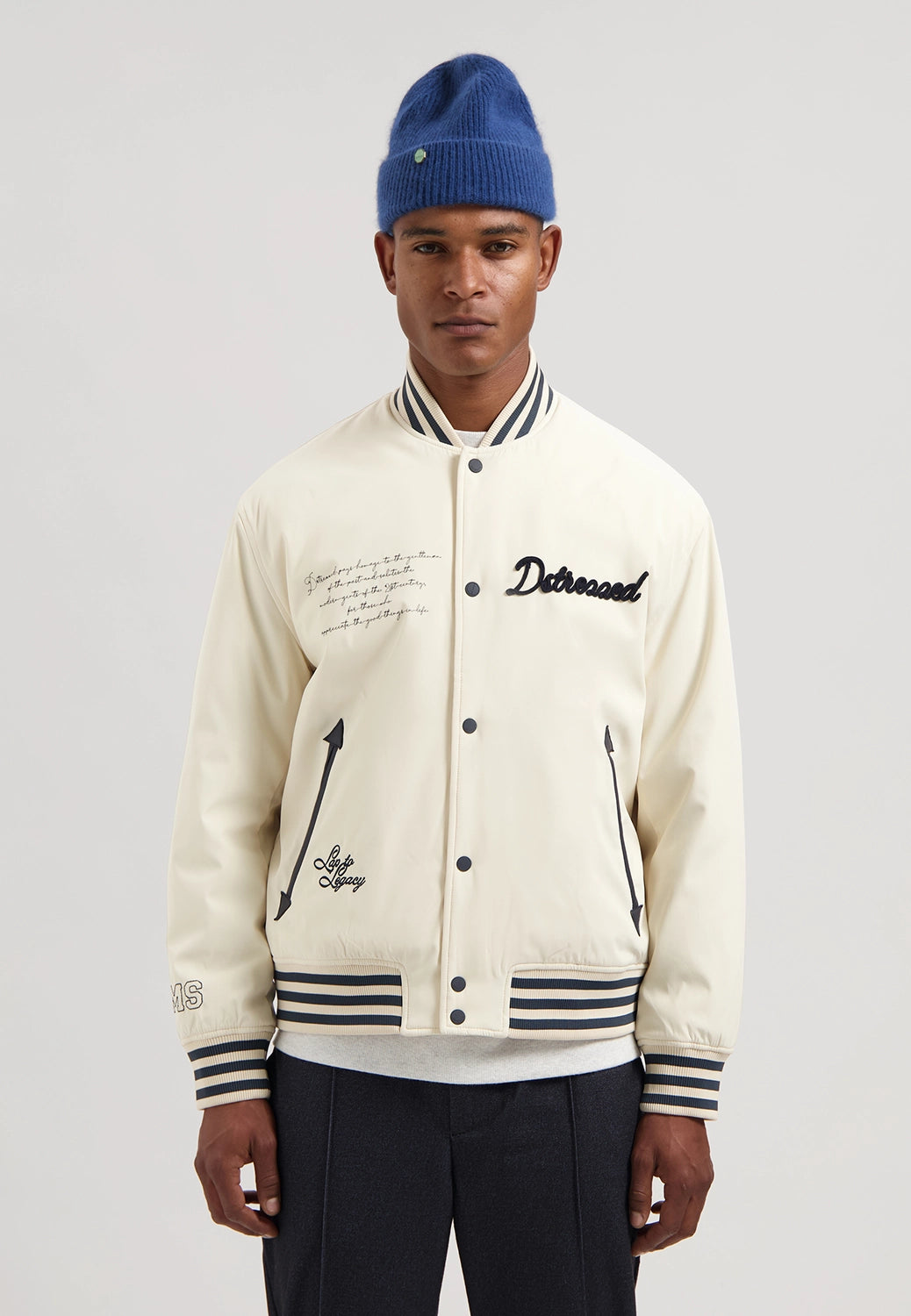 DSTREZZED SONNY VARSITY JACKET 101654