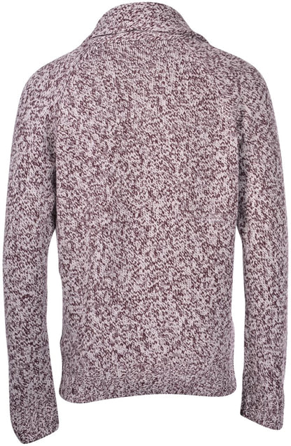 GRAN SASSO 100% ITALIAN WOOL SHAWL NECK MARLE CARDIGAN 10195