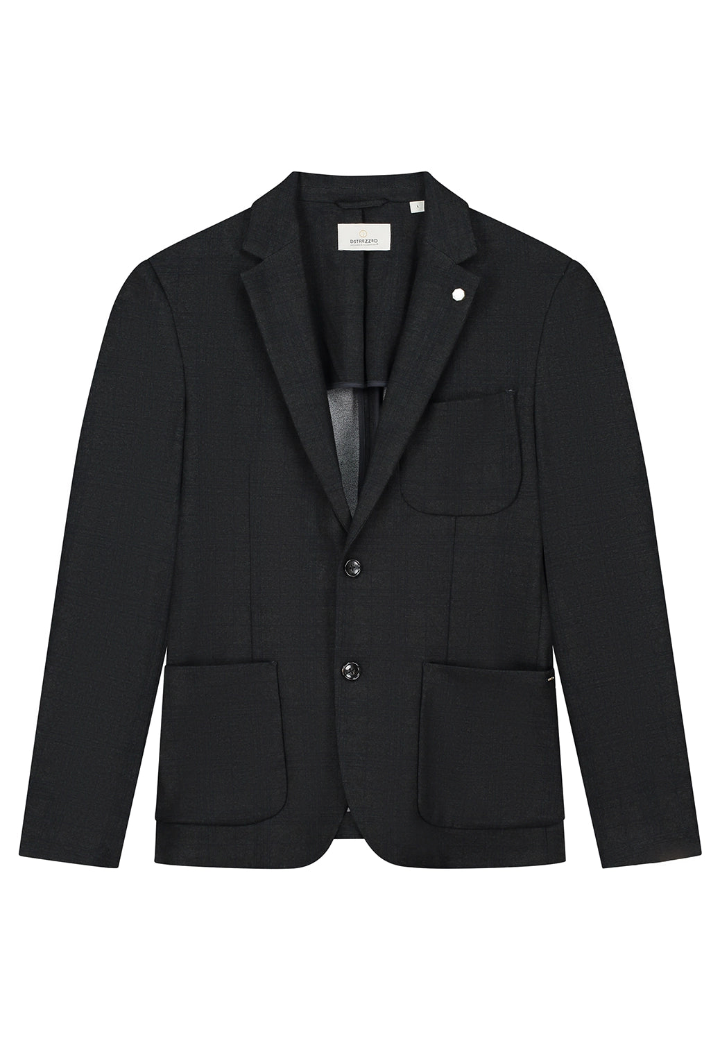 DSTREZZED STRETCH JERSEY CHECK TRAVEL BLAZER 111402
