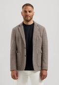 DSTREZZED SIMMON WOOL BLEND KNIT BLAZER 111606