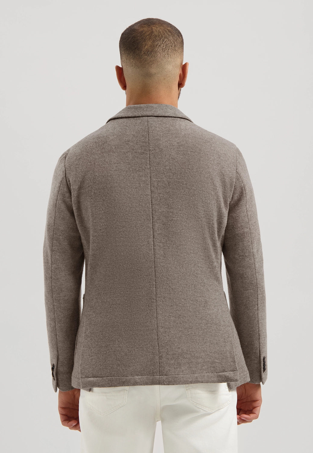 DSTREZZED SIMMON WOOL BLEND KNIT BLAZER 111606