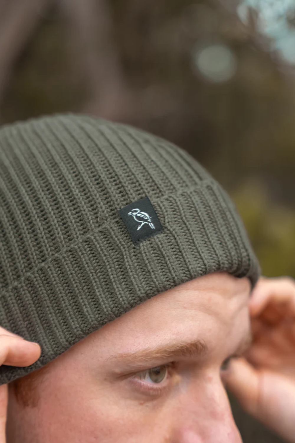 MR SIMPLE RELIC KOOKABURRA RIB BEANIE M1338