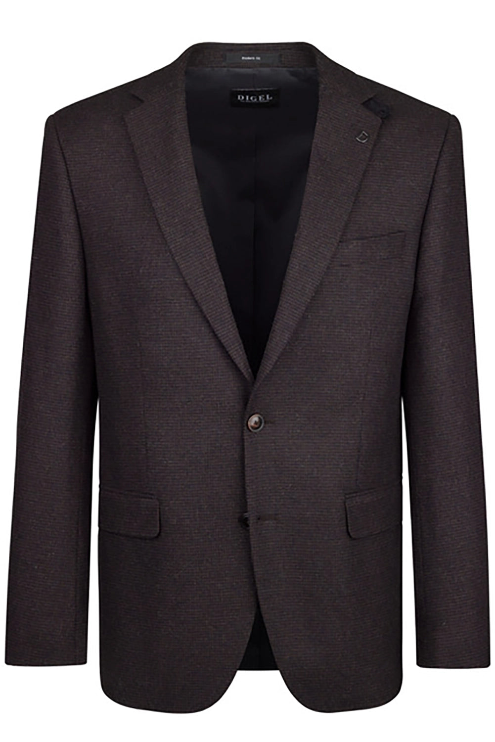 DIGEL EZZO WOOL BLEND STRETCH PUPPYTOOTH MODERN FIT BLAZER 1240247