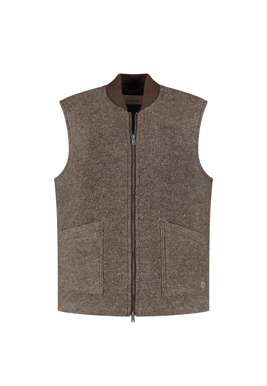 DSTREZZED NILS WOOL MIX GILET 121308