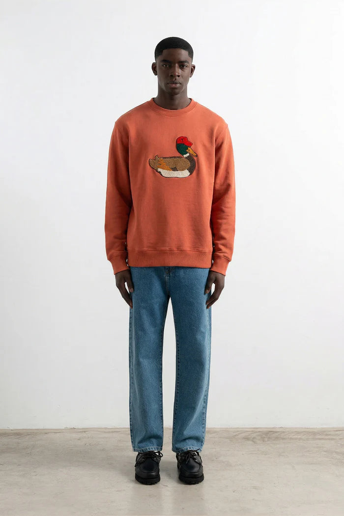 EDMMOND DUCK HUNT EMB SWEATSHIRT 1264001290