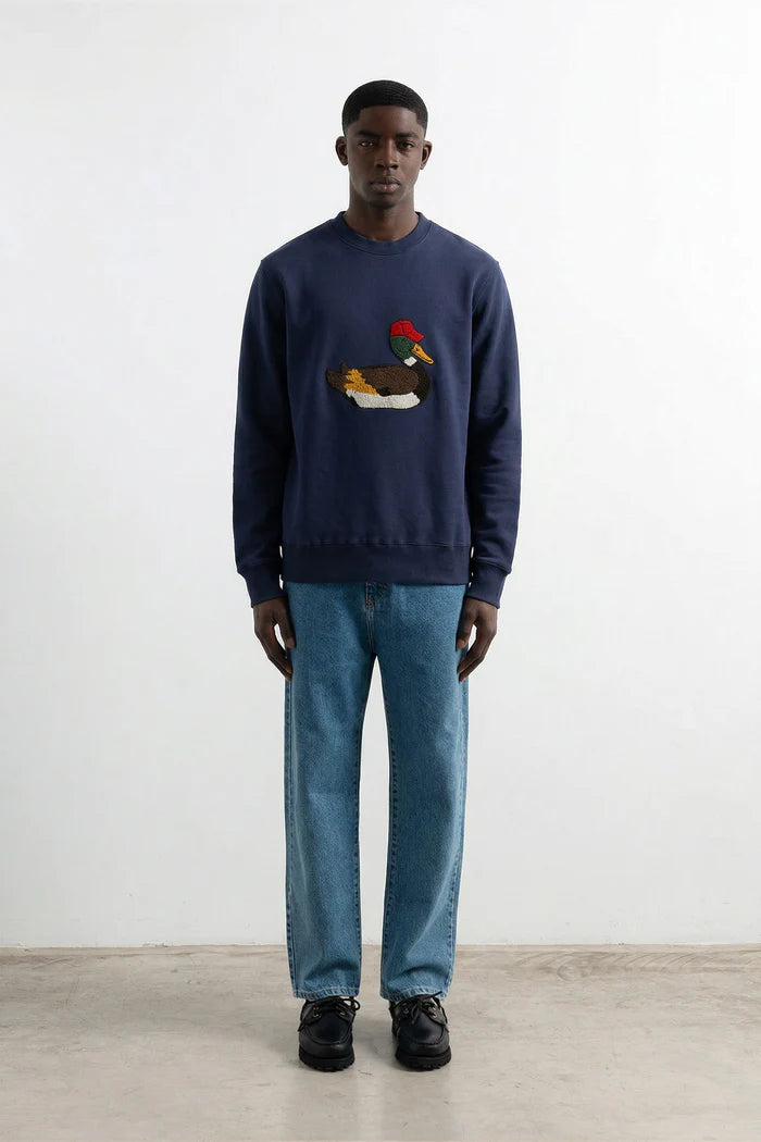 EDMMOND DUCK HUNT EMB SWEATSHIRT 1264001590