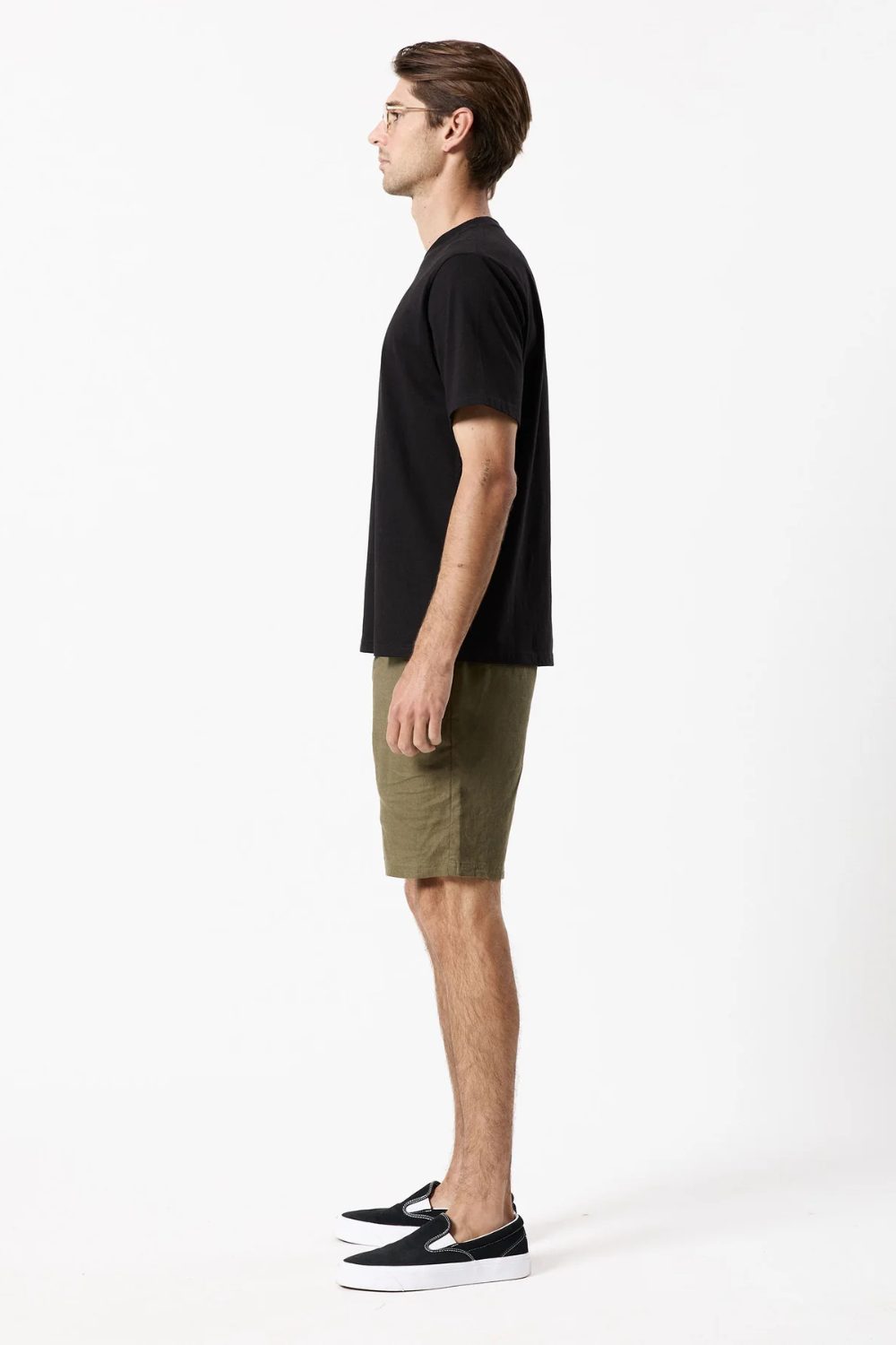 MR SIMPLE TANNER 3.0 LINEN SHORTS M104309