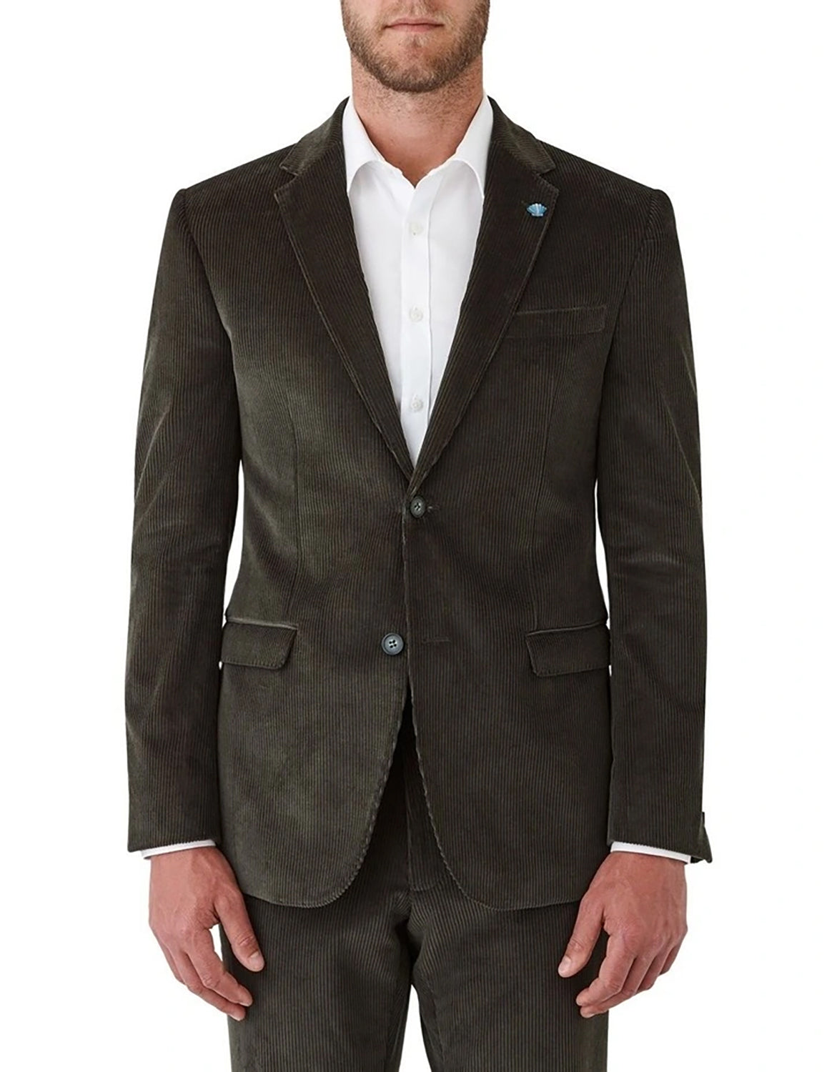 GIBSON WOODARD CORDUROY DOUBLE BREASTED SUIT JACKET FGR615