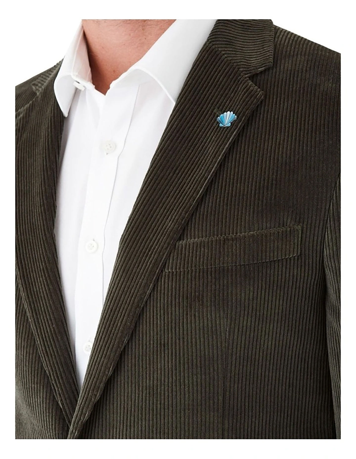 GIBSON WOODARD CORDUROY DOUBLE BREASTED SUIT JACKET FGR615