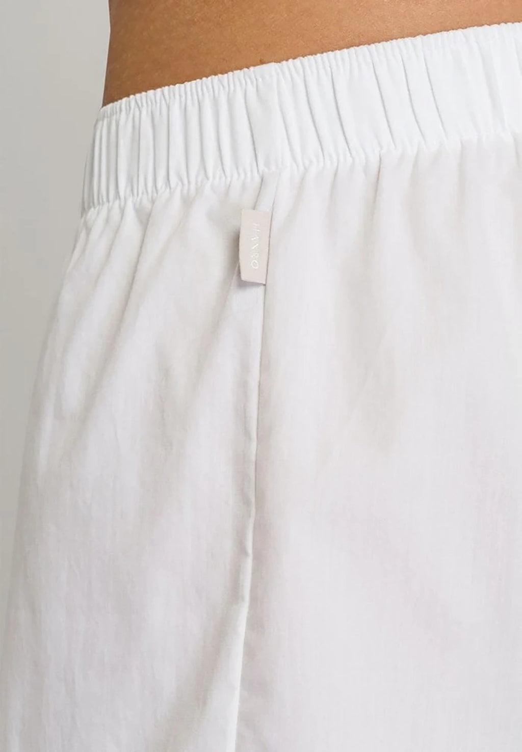 HANRO 100% COTTON FANCY WOVEN BOXER SHORTS H4013
