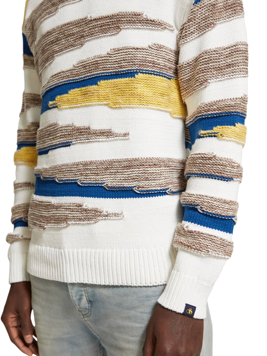 SCOTCH & SODA LANDSCAPE CREWNECK KNIT 177558