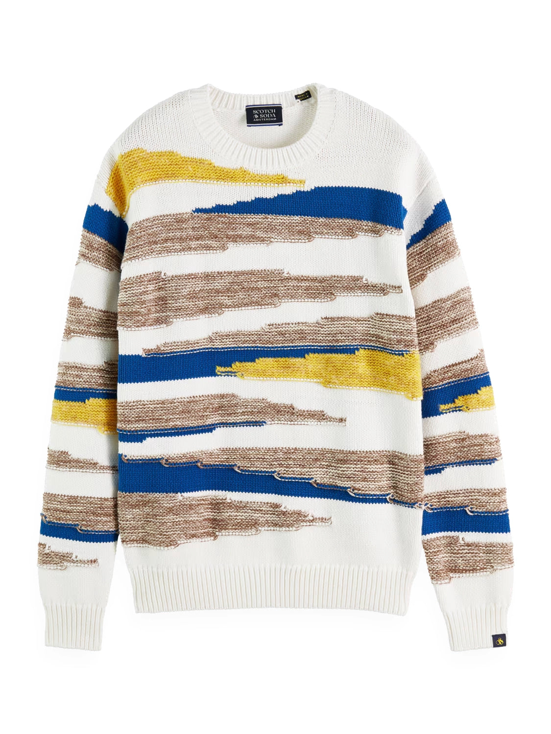 SCOTCH & SODA LANDSCAPE CREWNECK KNIT 177558