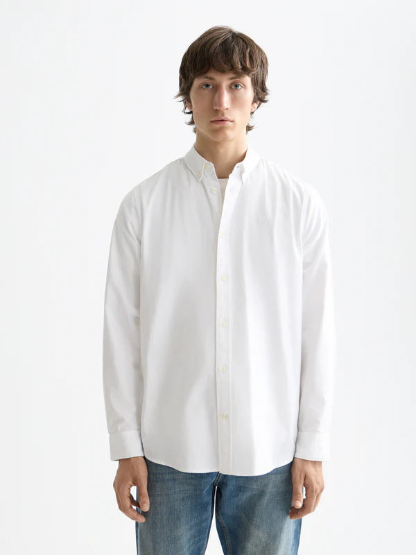 SCOTCH & SODA OXFORD SOLID L/S BD SHIRT COMM179186