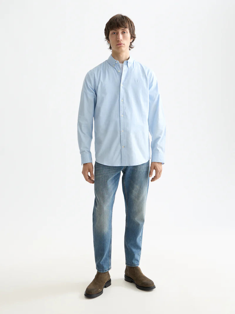 SCOTCH & SODA OXFORD SOLID L/S BD SHIRT COMM179186