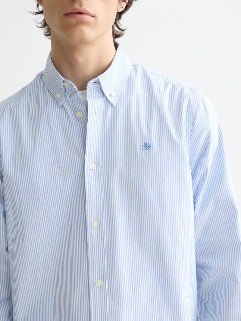 SCOTCH & SODA OXFORD STRIPE L/S BD SHIRT COMM179187