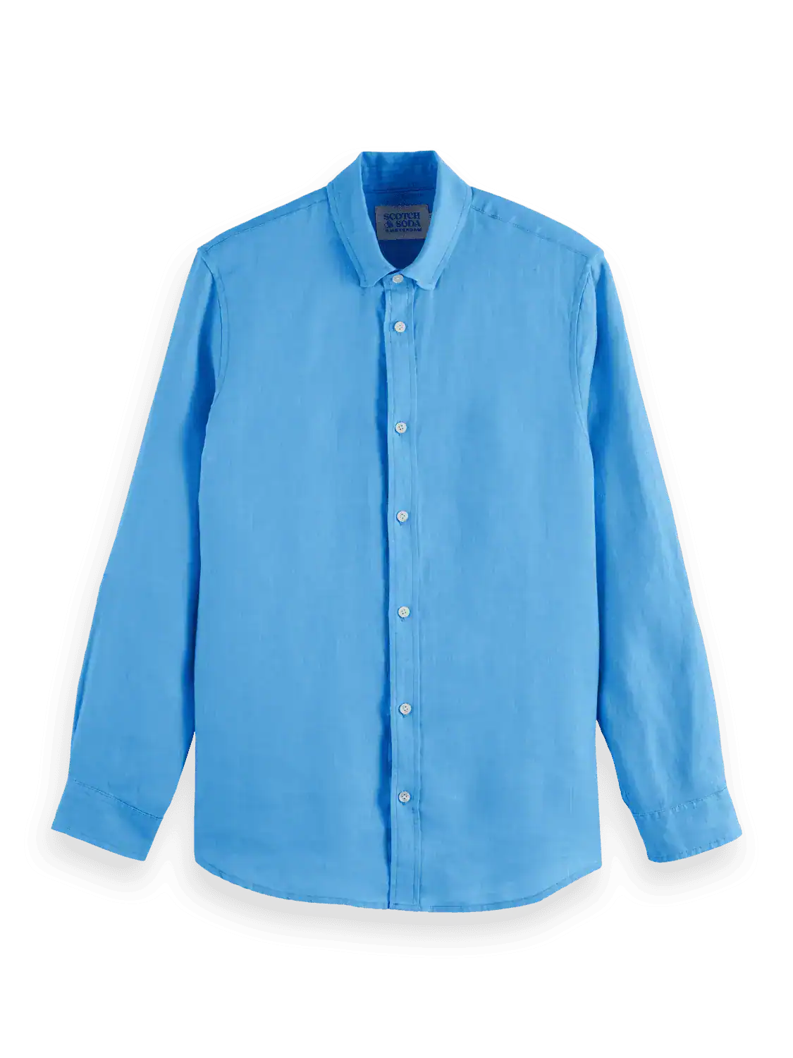 SCOTCH & SODA LINEN L/S SHIRT 180016