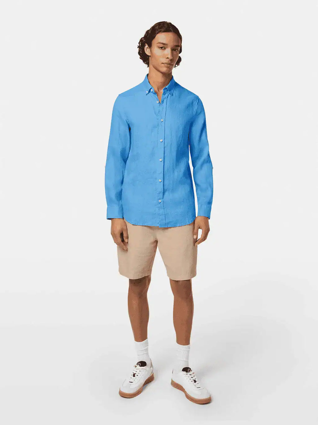 SCOTCH & SODA LINEN L/S SHIRT 180016