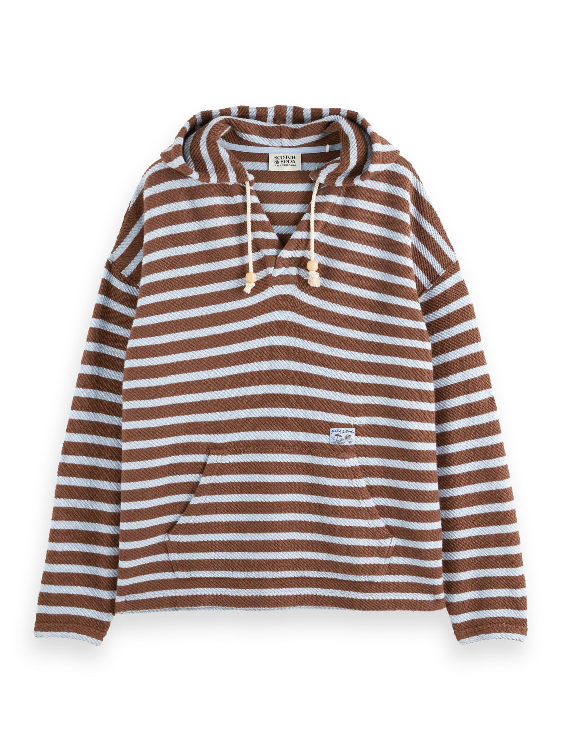 SCOTCH & SODA LOOSE FIT LOOP TERRY HOODIE 180477