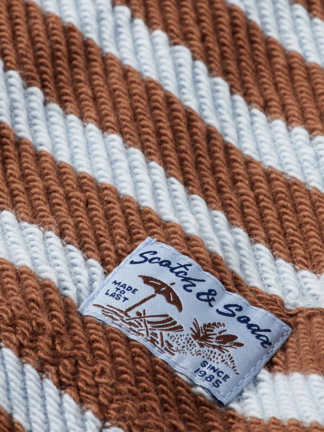 SCOTCH & SODA LOOSE FIT LOOP TERRY HOODIE 180477