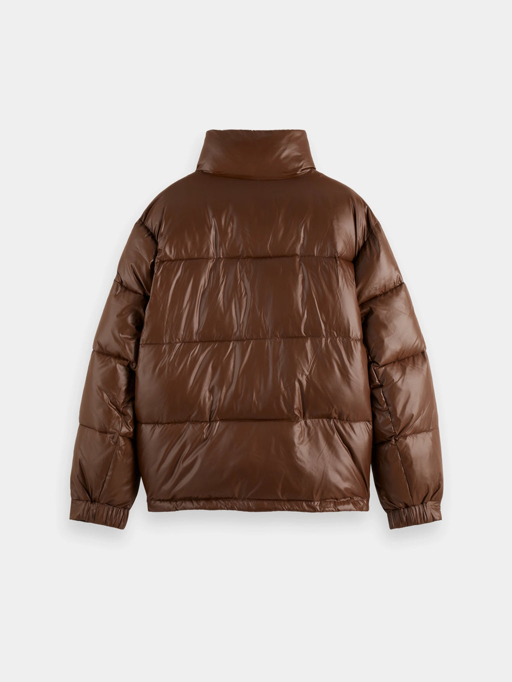 SCOTCH & SODA LACQUER PUFFER JACKET 181111
