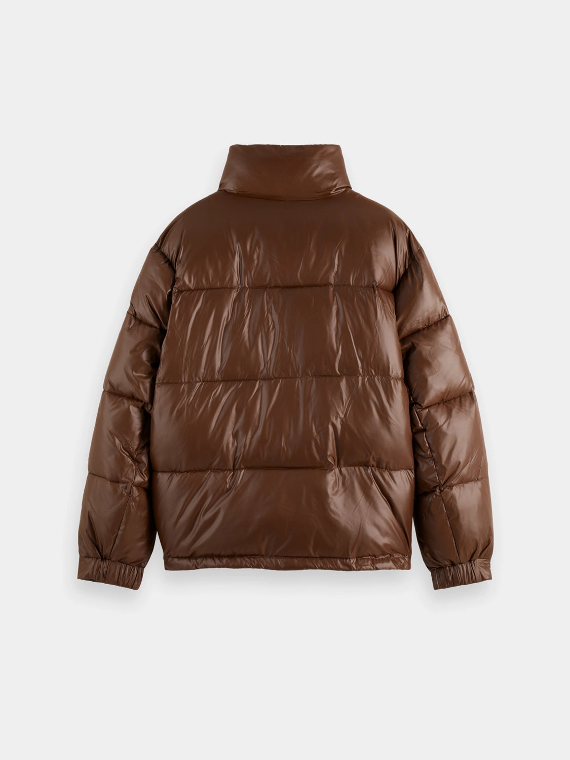 SCOTCH & SODA LACQUER PUFFER JACKET 181111