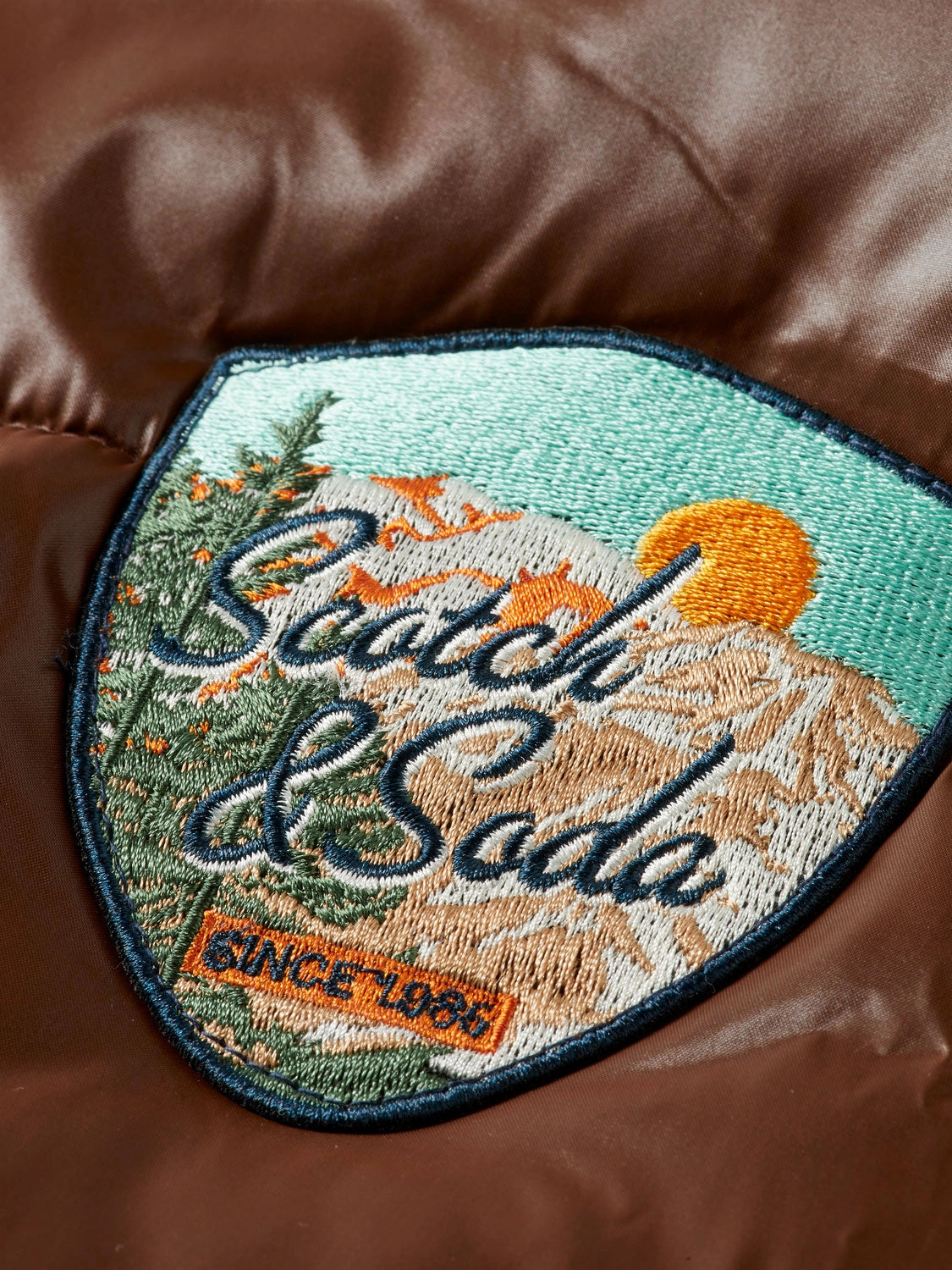 SCOTCH & SODA LACQUER PUFFER JACKET 181111