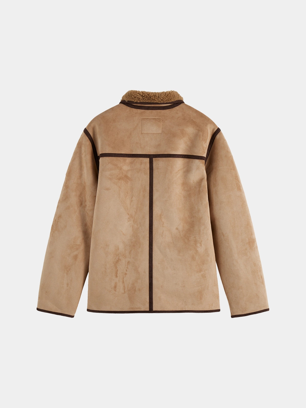 SCOTCH & SODA FAUX SHEARLING JACKET 181122