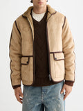 SCOTCH & SODA FAUX SHEARLING JACKET 181122