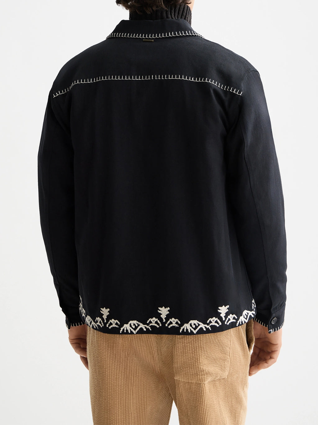 SCOTCH & SODA EMBROIDERED WORKER JACKET 181132