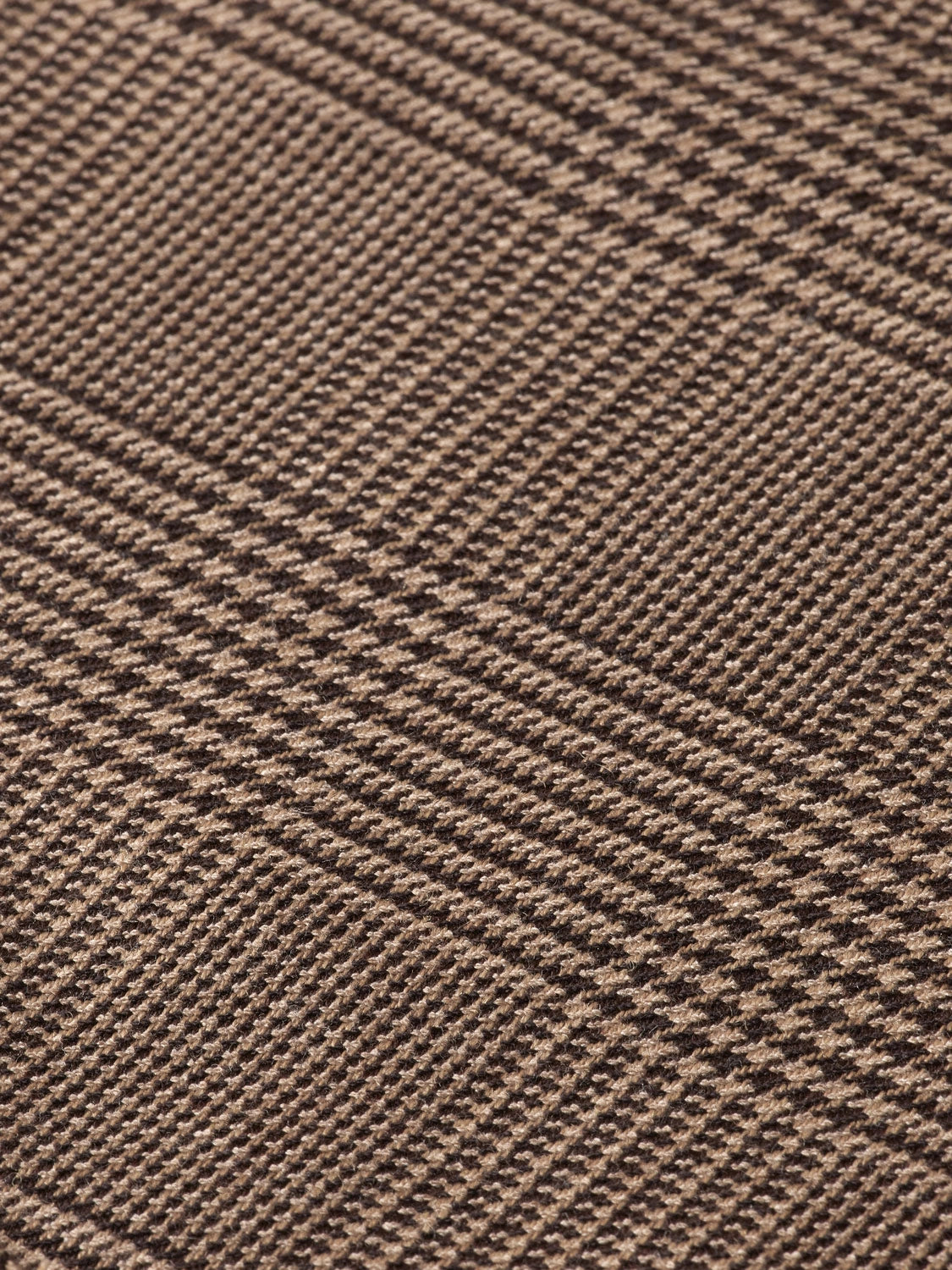 SCOTCH & SODA CHECKERED WOOL BLEND PLEATED BAGGY FIT CHINO 181180