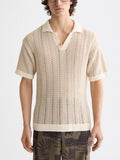 SCOTCH & SODA KNITTED V-NECK POLO 181322