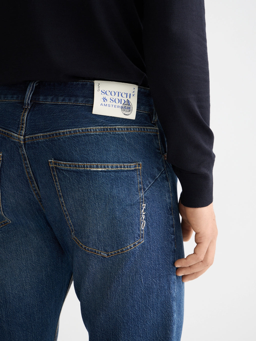 SCOTCH & SODA THE ZEE STRAIGHT FIT DENIM JEAN 181719