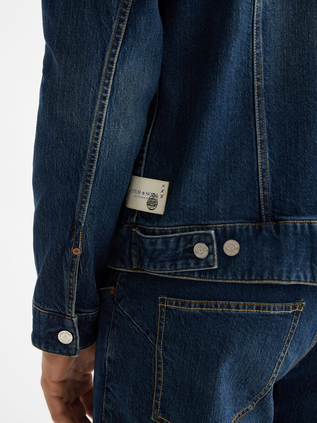 SCOTCH & SODA DENIM TRUCKER JACKET 181720