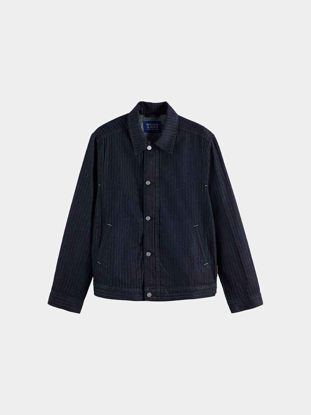 SCOTCH & SODA WESTERN TRUCKER JACKET 182139