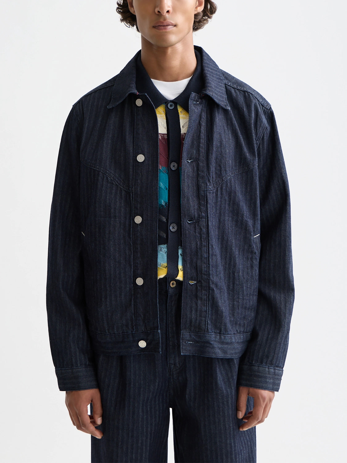 SCOTCH & SODA WESTERN TRUCKER JACKET 182139