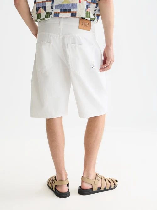 SCOTCH & SODA THE PITCH LOOSEFIT JEAN SHORT 182334