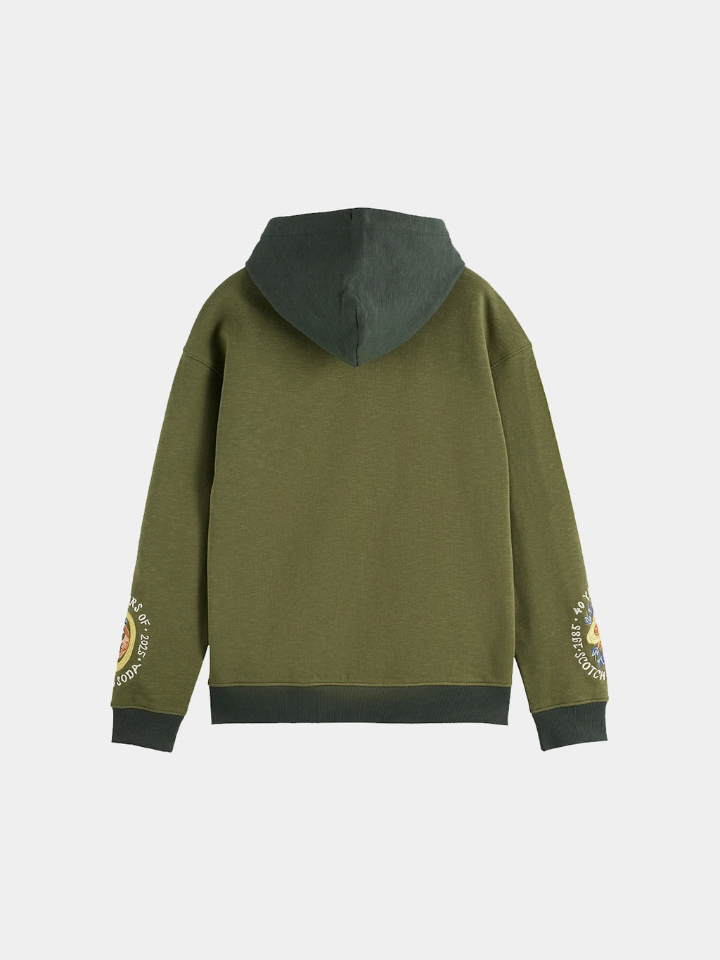 SCOTCH & SODA 40TH ANNIVERSARY EMBROIDERED HOODIE 182373