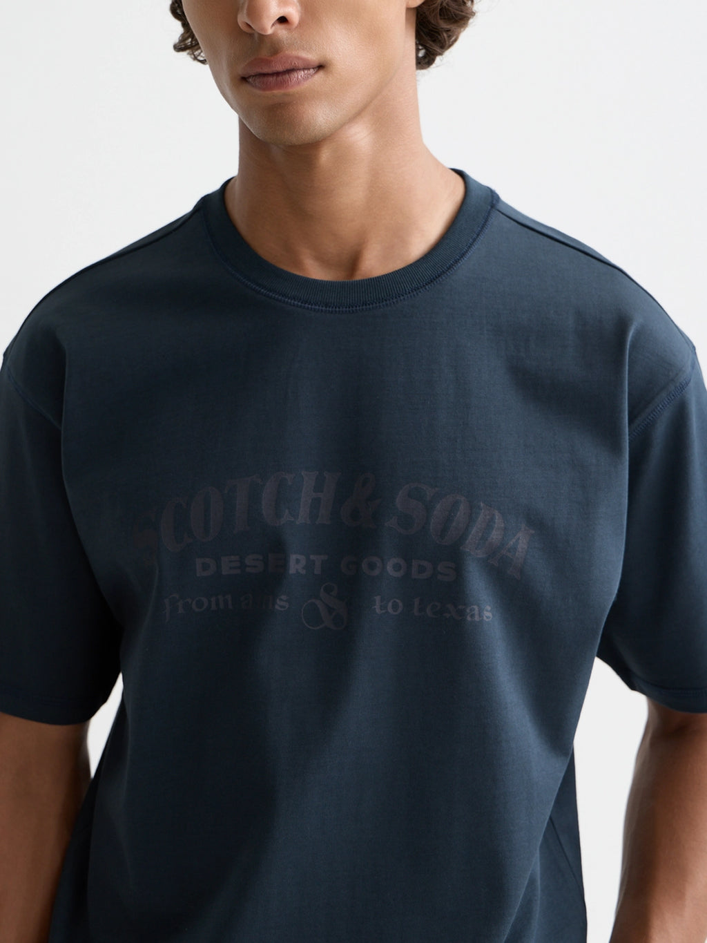 SCOTCH & SODA FRONT ARTWORK TSHIRT 183013