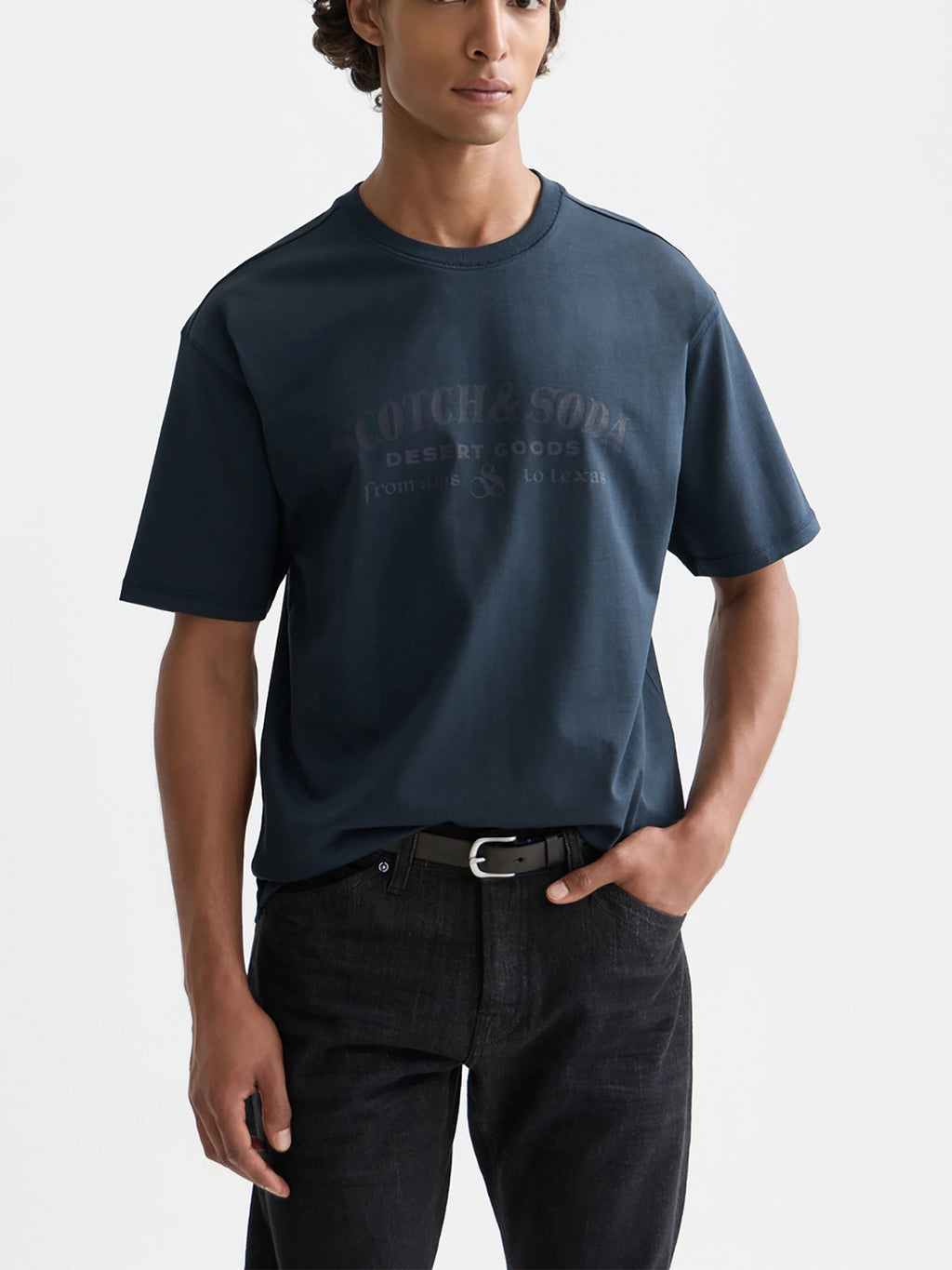 SCOTCH & SODA FRONT ARTWORK TSHIRT 183013