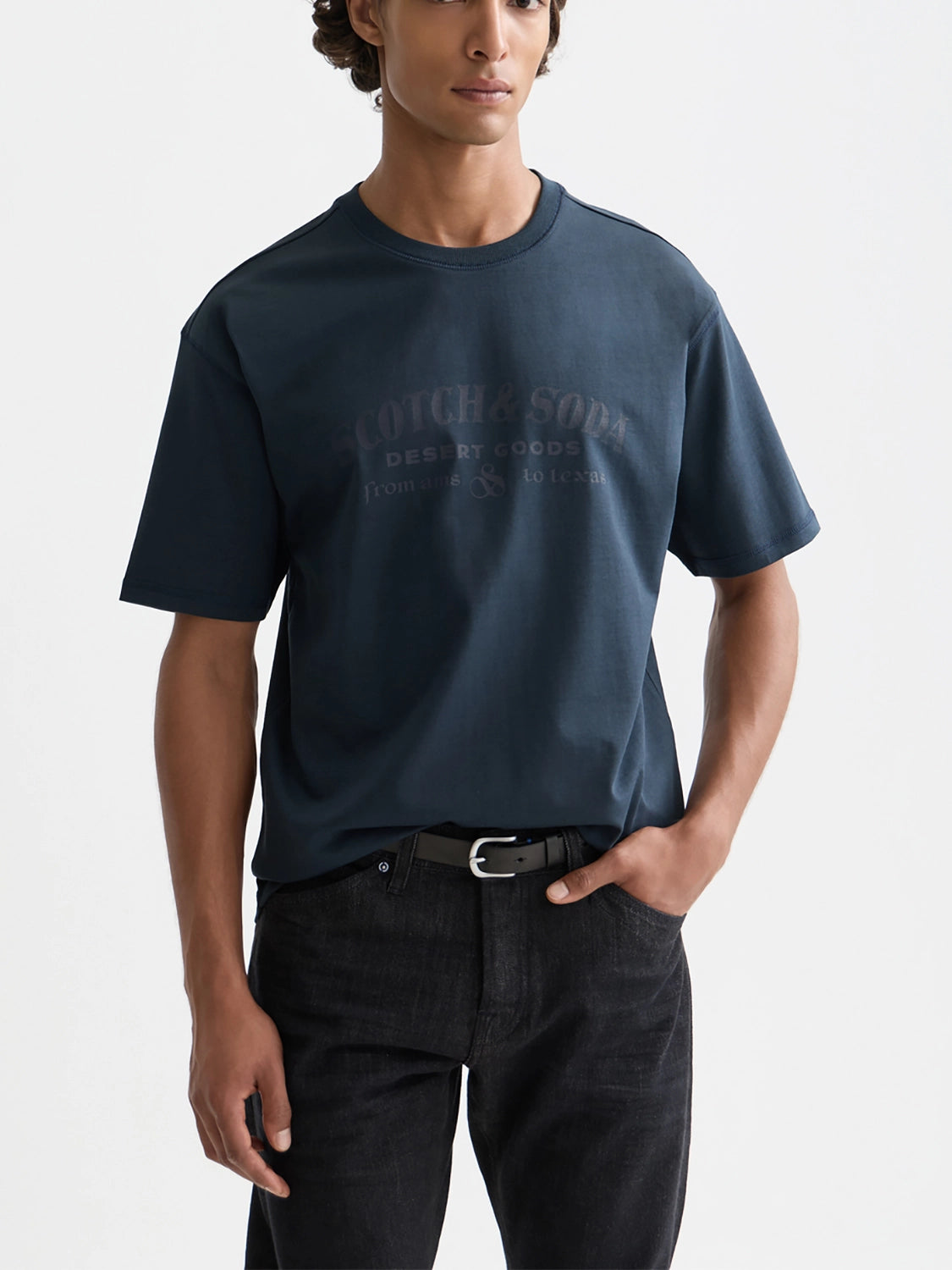SCOTCH & SODA FRONT ARTWORK TSHIRT 183013