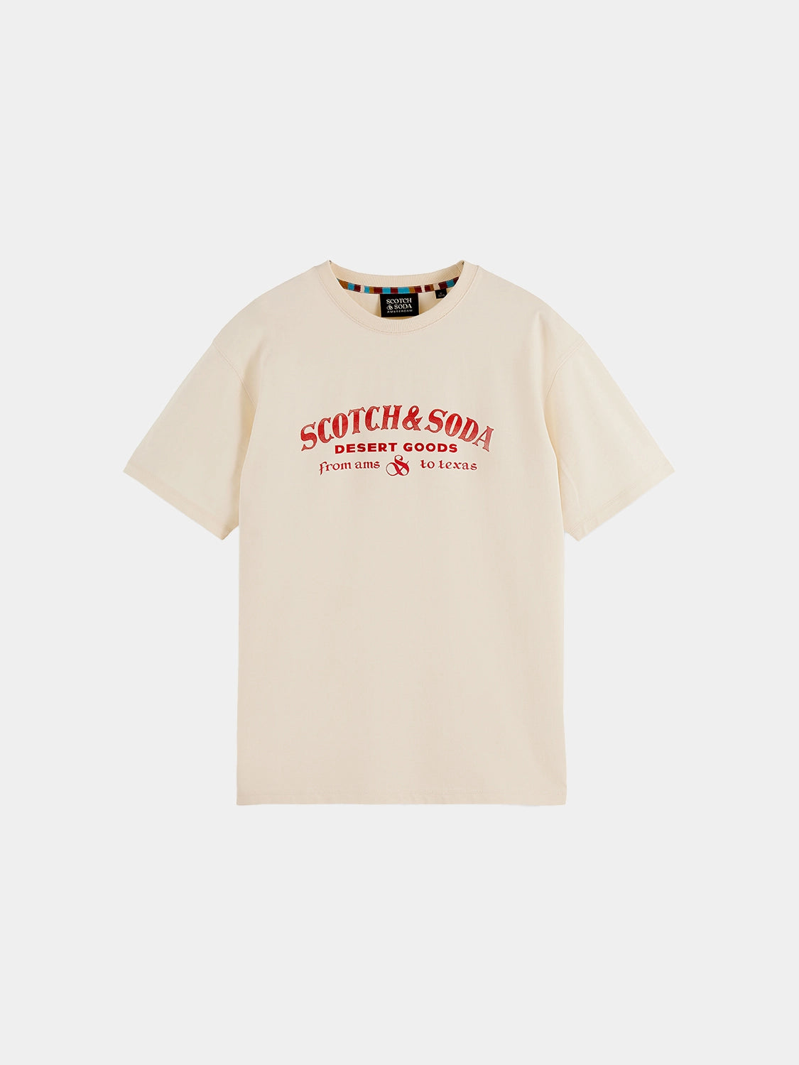 SCOTCH & SODA FRONT ARTWORK TSHIRT 183013