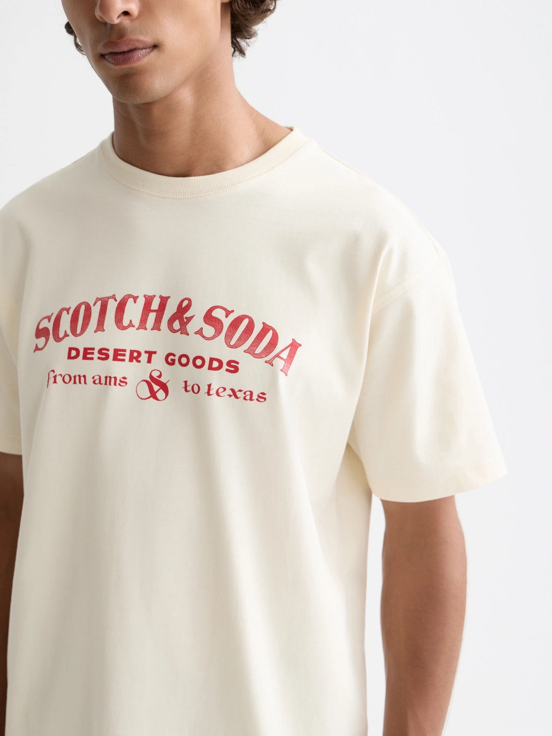 SCOTCH & SODA FRONT ARTWORK TSHIRT 183013